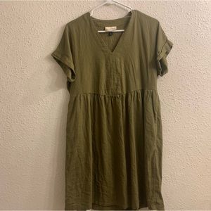 Oversized babydoll dress